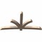 Ekena Millwork Davenport Smooth Timber Gable Bracket, Douglas Fir, 96"W x 52"H x 5 1/2"D x 5 1/2"F, 13/12 Pitch GBW096X52X0606DAV00SDF - alternate 5